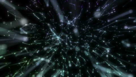 The digital network, technological environment. Futuristic business and Stock Footage 116967528