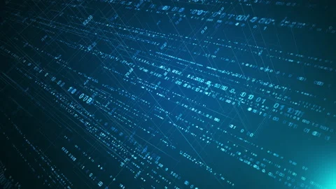 Digital network technology futuristic theme animation concept. Video stock 148985684
