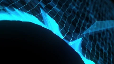 Digital Network Transaction Inspection and Corporate Safety Background Stock Footage 335547009