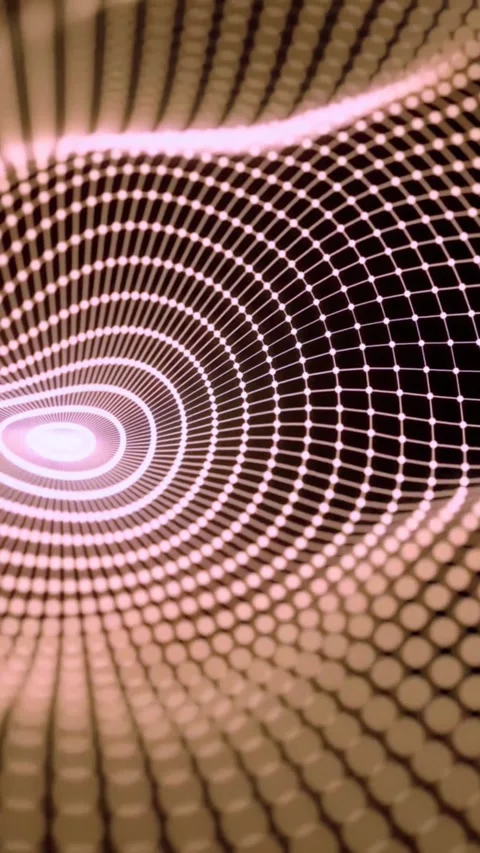 Digital network tunnel. Abstract cyber connection background Stock Footage 339638186