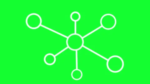 Digital networking concept, digital network marketing icon. Stock Footage 336977914