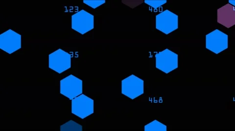 Digital Neural 4K Animated Background with Alpha Channel Stock Footage 40670188