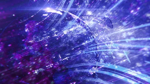Digital News Motion Background: Breaking News Animation for Broadcast and Journa Stock Footage 235986810