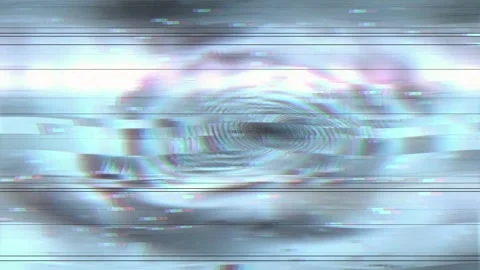 Digital Noise Corruption Loop Wide Stock Footage 331074759