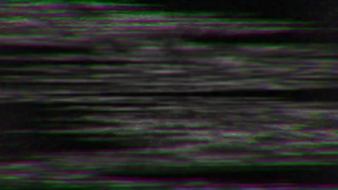 Digital Noise Defects RGB Vhs Artifacts Glitches Screen Background Stock Footage 125631029