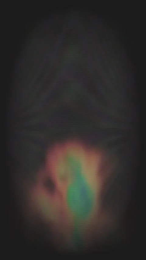 Digital noise glitch Vertical 60s signal interference background 4K Stock Footage 330086476