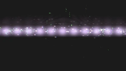 Digital Noise Grain Overlay Horizontal Stock Footage 331076063