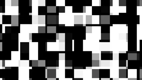 Digital noise matte Stock Footage 95107729