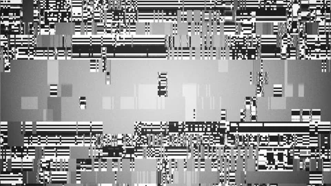 Digital Noise Screen Pixel Running Motion Background Stock Footage 120773006