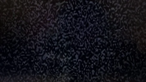 Digital noise on the TV screen Video stock 82036976
