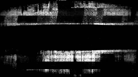 Digital Noise Vignate Frame Screen Dark Abstract Background Stock Footage 120771113