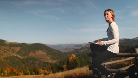 The digital nomads escape Stock Footage 273588943