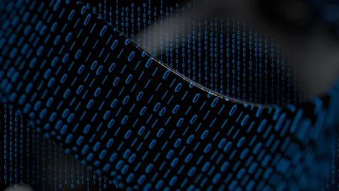 The Digital Number for Abstract Background 3D Rendering.. 写真素材