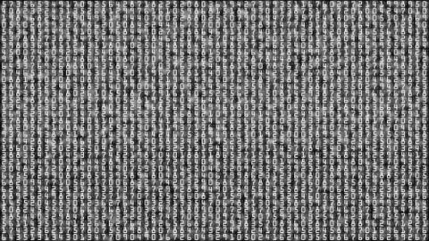 Digital number abstract background Stock Illustration