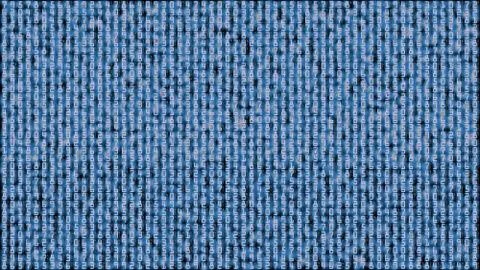 Digital number abstract background Stock Illustration