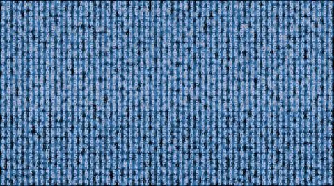 Digital number abstract background Stock Illustration