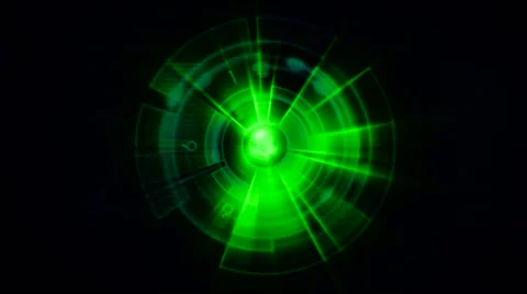 Digital number art 3 Stock Footage 50660558