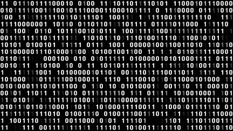 Digital number background, binary code. Stock Footage 144090979