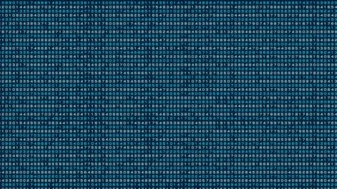 Digital number sequences across the screen, data or machine code. Stock Footage 314516324