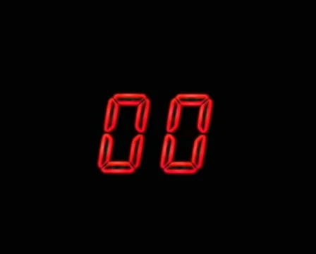 Digital Numbers Stock Footage 290180