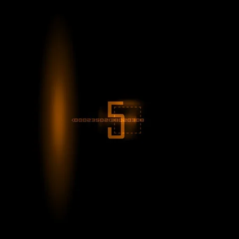 Digital numbers 動画素材 95598285