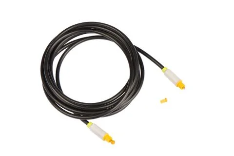 Digital Optical Audio Cable Stock Photos