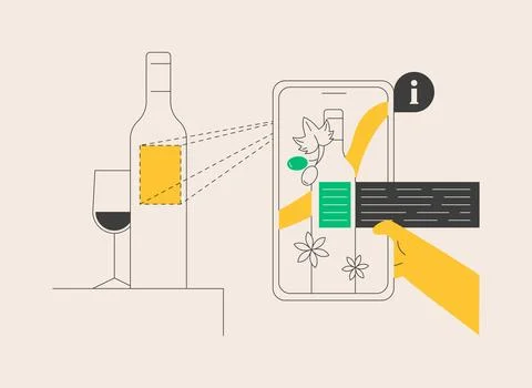 Digital packaging abstract concept vector illustration. Stock Illustration