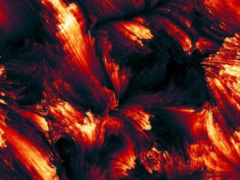 Digital Paint Acceleration Stock Illustration