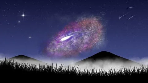 Digital Painting 库存插图