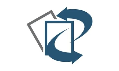 Digital Paper Template Stock-Illustration