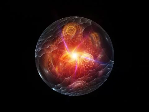 Digital Paperweight Stock Illustration