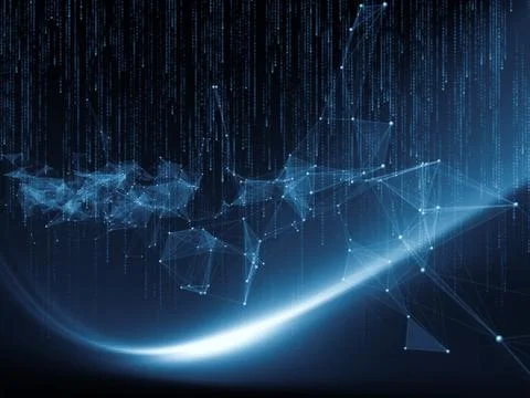 Digital Paradigms of Computing Ilustração Stock