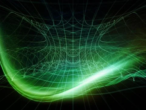 Digital Paradigms of the Virtual World Stock-Illustration