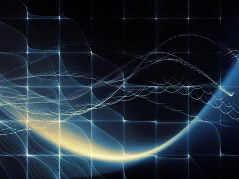 Digital Paradigms of Virtual World Stock-Illustration