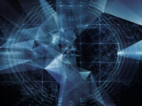 Digital Paradigms of Virtual World Stock-Illustration