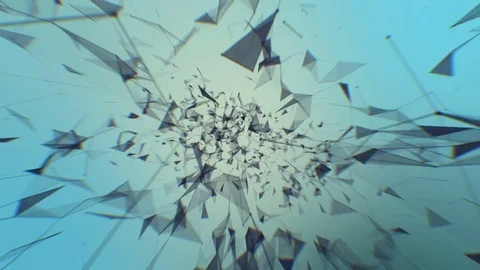 Digital paralax.Abstract plexus background for different events and projects 스톡 동영상 79420000