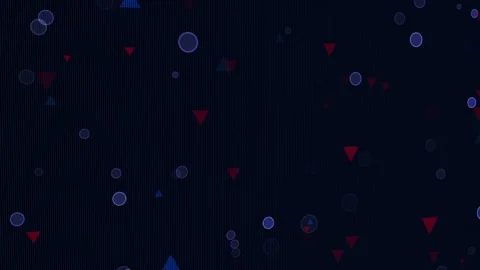 Digital partical element animation background Stock Footage 245280065