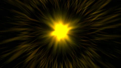 Digital particle animation of cosmic fire Stock Footage 132431111