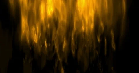 Digital Particle Animation of Fire Stock Footage 78509747
