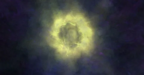 Digital Particle Animation of Light Effects Stock Footage 63979202