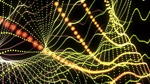 Digital particle background animation. Stock Footage 332701052