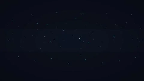 Digital Particle Field Tech Background Vector Futuristic Dots Illustrazione stock