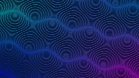 Digital particle wave motion abstract background Video stock 201736517