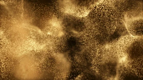 Digital Particles Abstract Background Loop Stock Footage 171810658