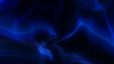 Digital particles wave flow, Digital cyberspace abstract background Stock Illustration