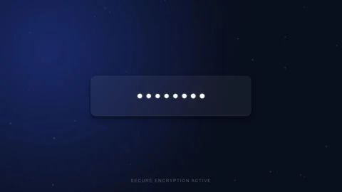 Digital password entry on screen. Видео 335761884