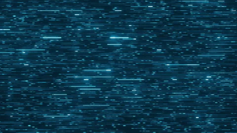 Digital pattern with neon blue running lines.  Stock Footage 272592169