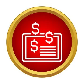 Digital payment transaction screen showing dollar signs icon Stock Illustration