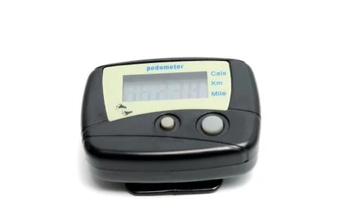 Digital pedometer Foto stock