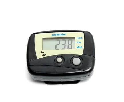 Digital pedometer Stock Photos